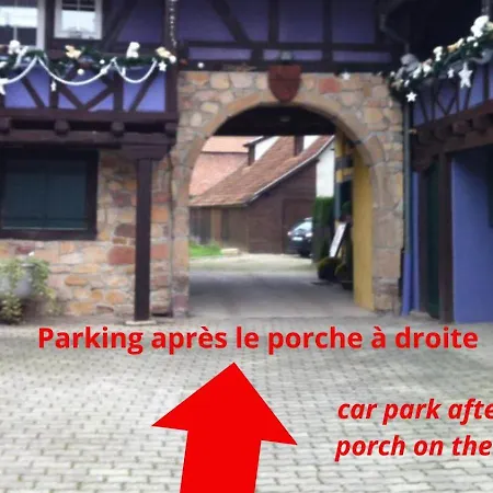 Chez Marie-sarah Petite Maison Calme Parking Ebersheim