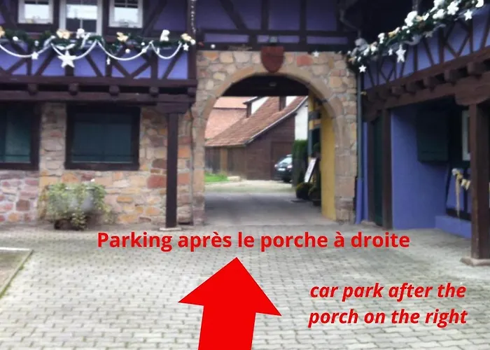 Chez Marie-sarah Petite Maison Calme Parking Ebersheim